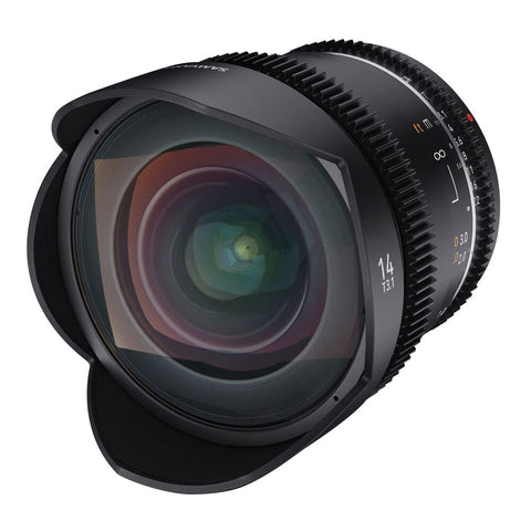 Samyang 14mm T3.1 MK2 VDSLR Sony FE Full Frame (Black)