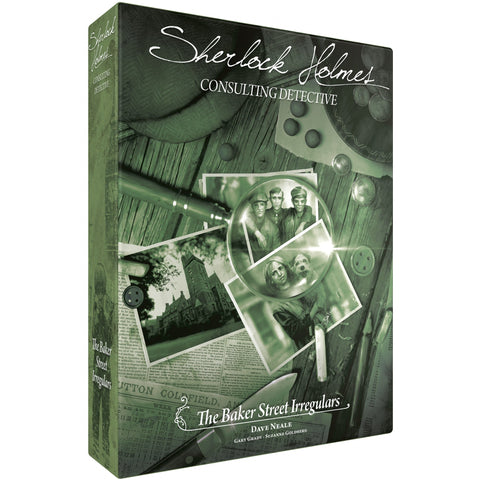 Asmodee Sherlock Holmes Consulting Detective Baker Street Irregulars Game