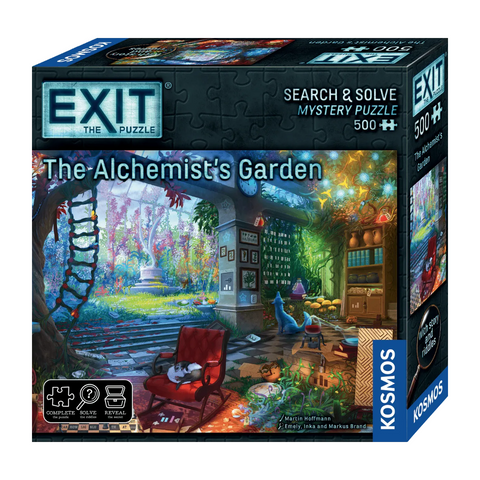 Thames & Kosmos 500pc Exit the Game The Alchemist's Garden Puzzle