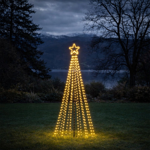Lexi Lighting Outdoor Spiky Tree Small