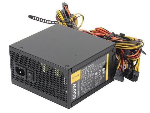 Antec VPP 650w 80 PLUS @ 85% Efficiency AC 120V - 240V, Continuous Power, 120mm - Power Supplies