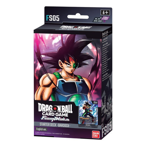 Bandai Dragon Ball Super Card Game Fusion World Starter Deck Bardock FS05