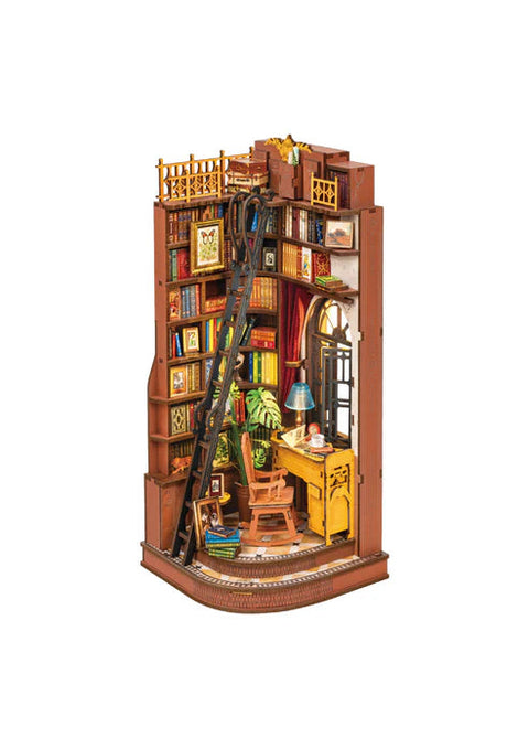 Robotime DIY Bookends Silent Corner