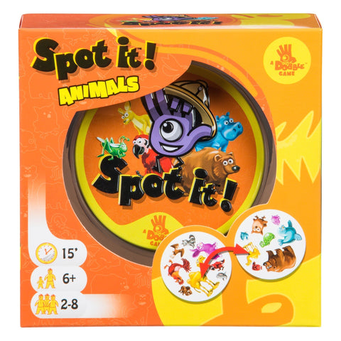 Asmodee Spot It! Kids Animals Game