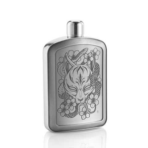 Fin T Kitsune Hip Flask (15cL) (LE)