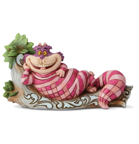 Jim Shore Disney Traditions - Alice In Wonderland Cheshire Cat - The Cat's Meow Personality Pose