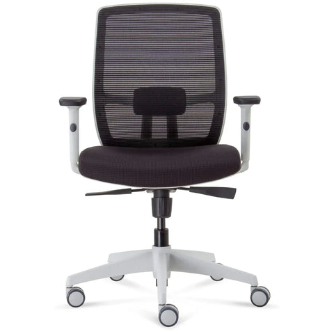 Rapidline Luminous Promesh Operator Office Chair White Black