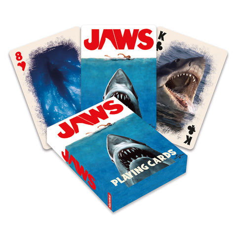 Aquarius Jaws Playing Cards Poker Party Family Fun Gaming Standard Deck Set