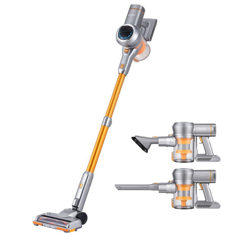 Devanti 300W Stick Vacuum Cleaner Cordless Self-Standing (Golden)