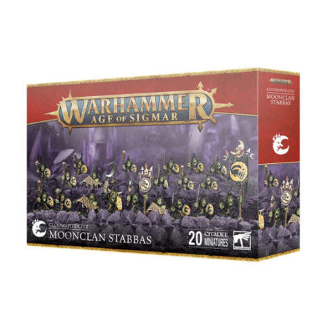 Games Workshop Warhammer Age of Sigmar Gloomspite Gitz Moonclan Stabbas
