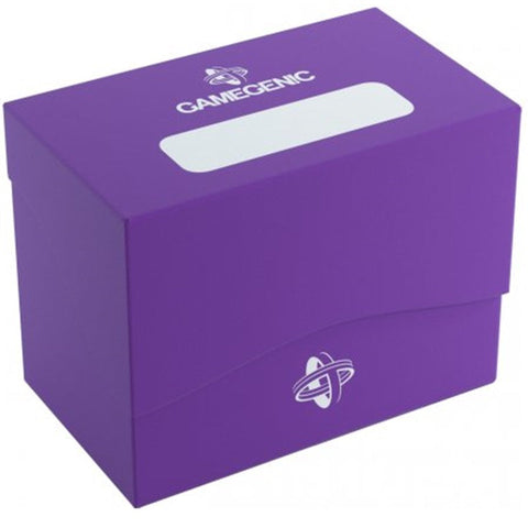 Gamegenic Side Holder Holds 80 Sleeves Deck Box (Purple Cards)