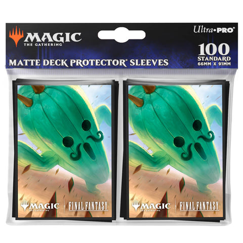 Ultra Pro: UP38713 Magic the Gathering FINAL FANTASY 100ct Deck Protector Sleeves v9 for MtG