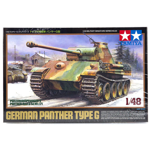 Tamiya 1/48 German Panther Tank Model Kit