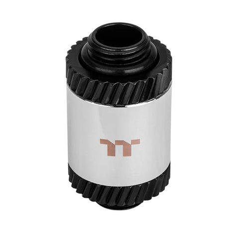 Thermaltake Pacific SF Male to Male 30mm Extender - Silver Black (CL-W391-CU00SL-A)