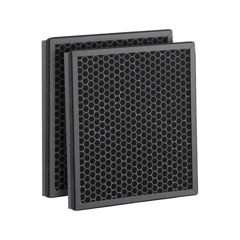 Devanti Air Purifier Filter Replacement H12 HEPA 2 Pack Dual Intake