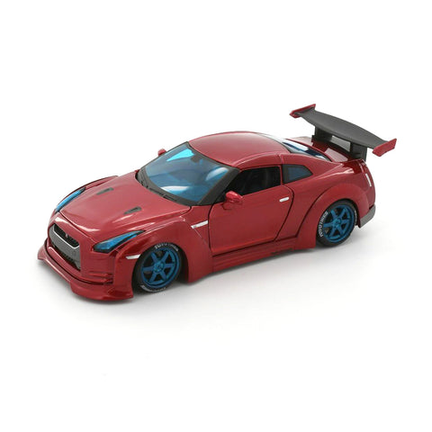 Maisto Licensed 1:24 Scale Tokyo Mod Nissan GT R Diecast Model Car Red