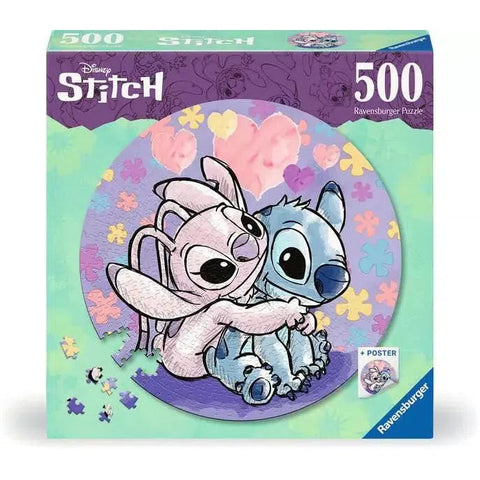 Ravensburger 500pc Disney Stitch Round Puzzle