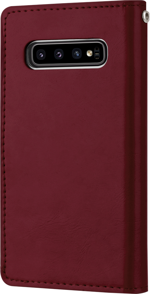 Goospery Bluemoon Flip Case for Galaxy S22 Plus - Wine