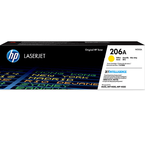HP 206A Toner Ink Cartridge Yellow LaserJet Genuine