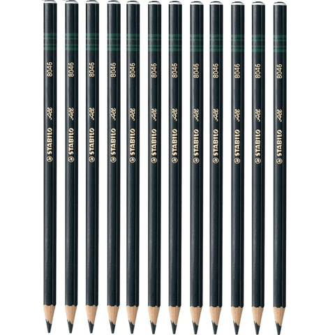 Stabilo 8046 All Pencil (Black) [Box 12]
