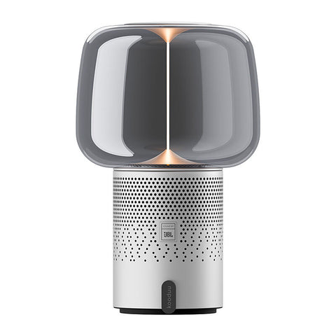 Kooduu Serena Play Lamp/Bluetooth Speaker in Frosted Silver