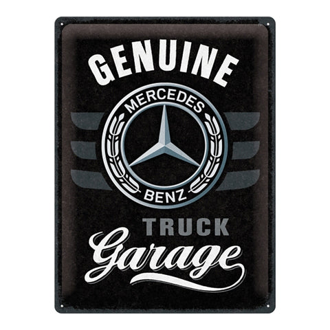 Nostalgic-Art 30x40cm Large Metal Sign Plaque Daimler Truck Garage