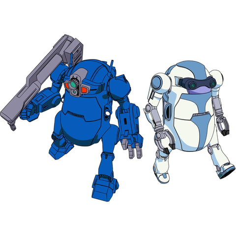 Hasegawa 1/35 Mechatrowego Votoms Collab Series Vol.4 "Strikedog and Ypsilon" (Two Kits In The Box)