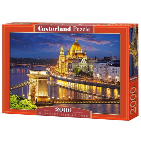 Castorland 2000-Pieces Budapest View At Dusk Puzzle