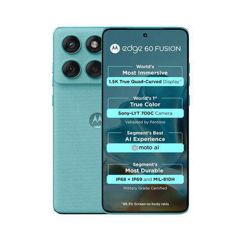 Motorola Edge 60 Fusion 5G 256GB PANTONE Amazonite [~Refurbished: Good]