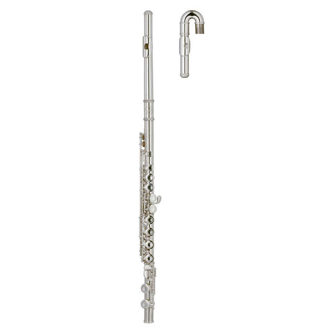 John Packer JP011CH Flute Musical Instrument Beginner Friendly - Silver Finish