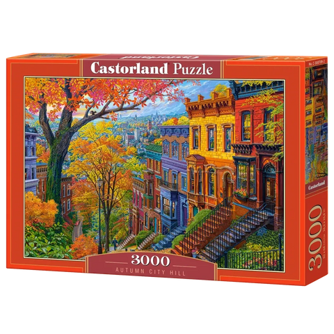 Castorland 3000pc Autumn City Hill Puzzle