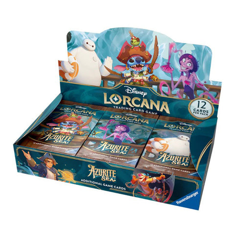 Ravensburger Disney Lorcana TCG Series 6 Azurite Sea Booster Box