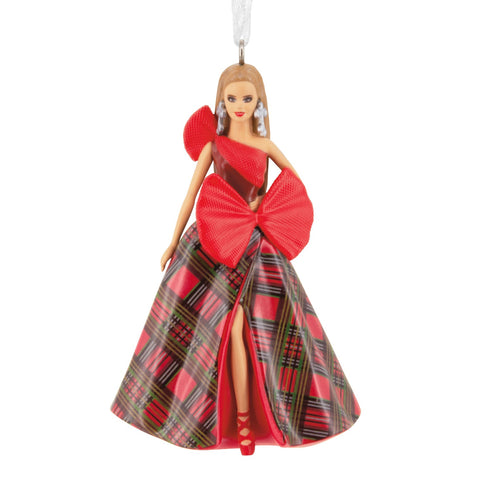 Hallmark Christmas Ornament - Mattel Holiday Barbie 2024
