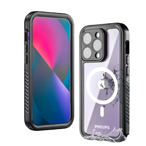 Philips Waterproof Magnetic Case for iPhone 15 Pro Max