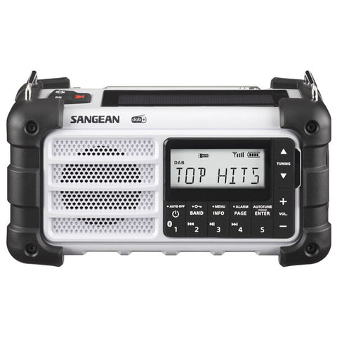 Sangean MMR-99 DAB/FM Portable Radio - Arctic White