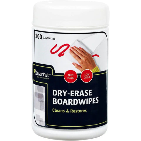 Quartet Premium Whiteboard Cleaning Wipes Pack 100