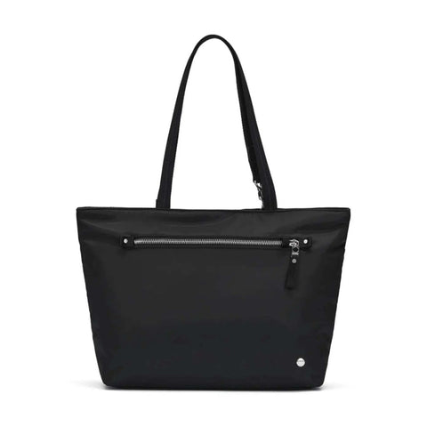 Pacsafe W Anti-Theft RFID Blocking Carryall 13" Laptop Tote Bag Black