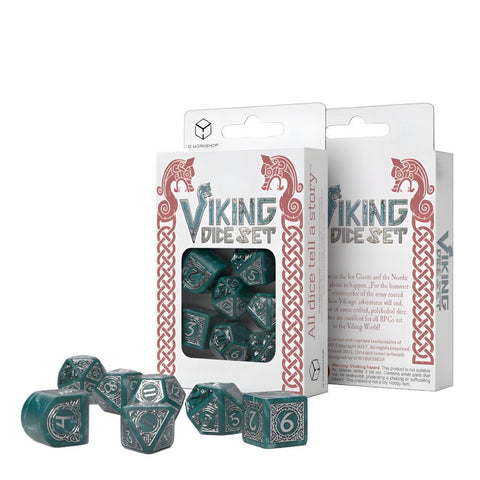 Q-Workshop Viking RPG Dice Set Mjolnir