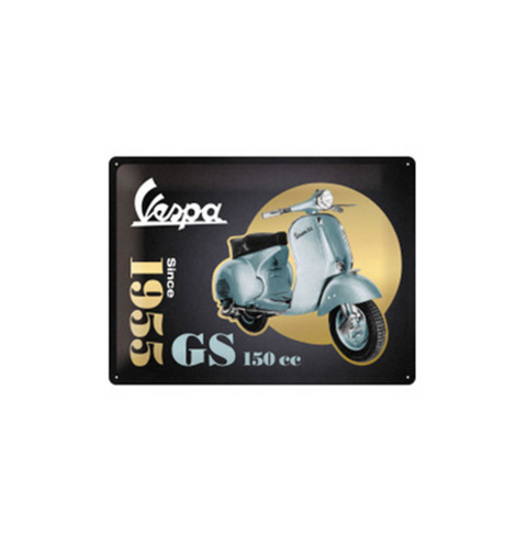 Nostalgic-Art Vespa GS150 Since 1955 30x40cm Large Metal Sign Plaque