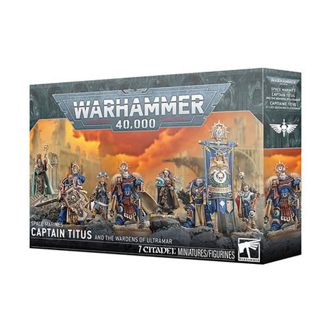 Games Workshop Warhammer 40K Ultramarines Captain Titus and the Wardens of Ultramar