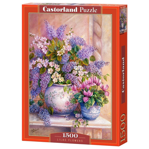 Castorland 1500-Pieces Lilac Flowers Puzzle