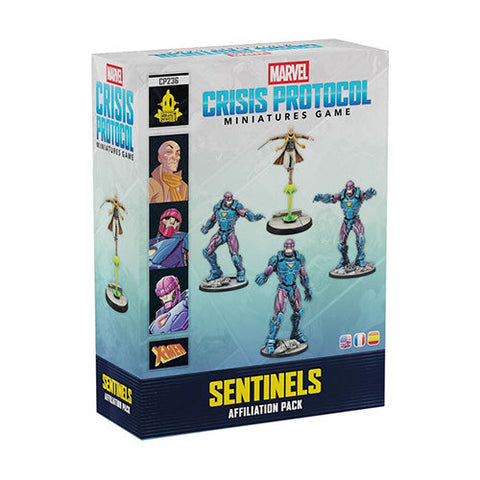 Atomic Mass Games Marvel Crisis Protocol Sentinels Affiliation Pack