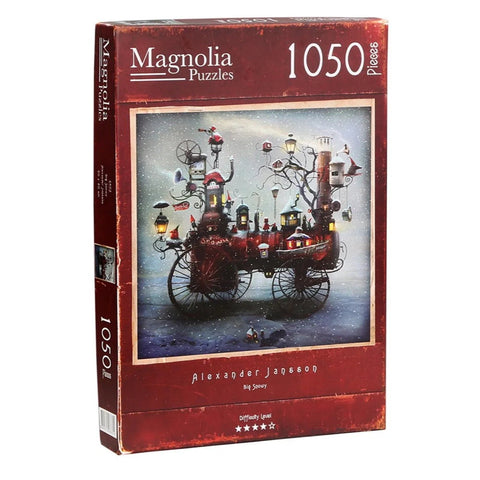 Magnolia 1050-Pieces Big Snowy Alexander Jansson Puzzle
