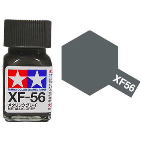 Tamiya Flat Metallic Grey Enamel