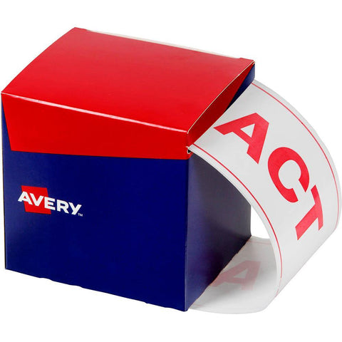 Avery 932606 State Identification Labels ACT 100x150.4mm White Pack 500