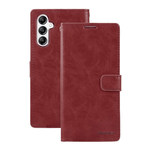 Goospery Bluemoon Diary for Galaxy A56 - Wine