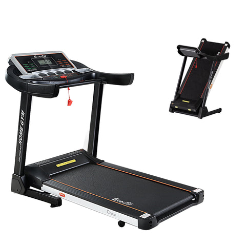 Everfit Treadmill Electric Auto Level Incline Home Gym Fitness Exercise 450mm