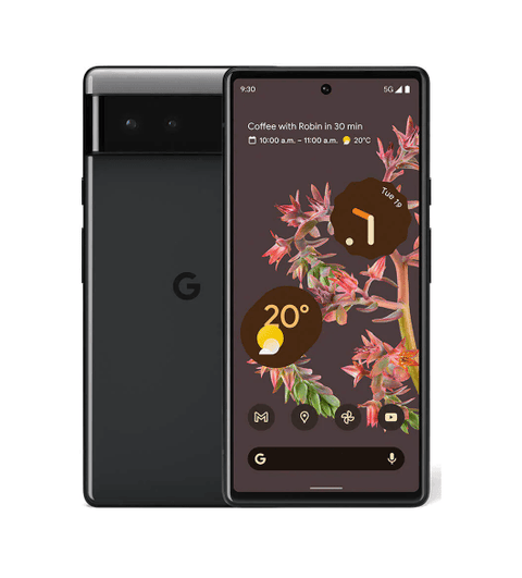 Google Pixel 6 128GB (Stormy Black) [~Refurbished: Very good]