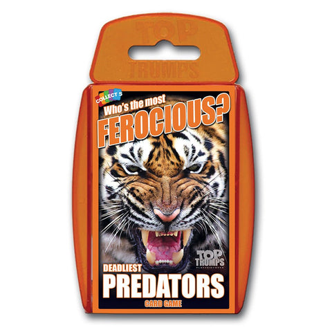 Winning Moves Top Trumps: Deadliest Predators Board Game