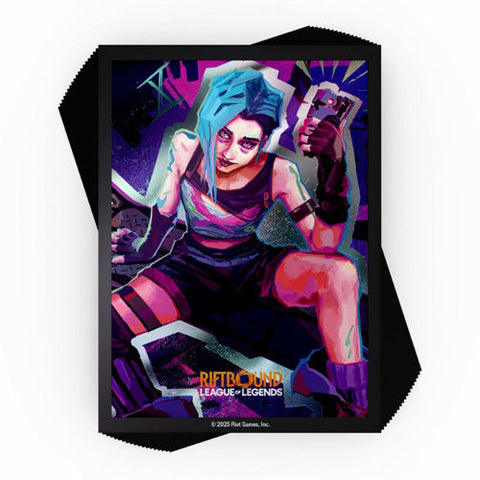 Universus Riftbound League of Legends TCG Set 1 Origins Sleeves Jinx
